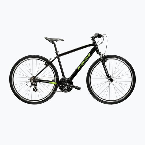 Kroso dviratis KROSS Evado 2.0 black/green/gloss