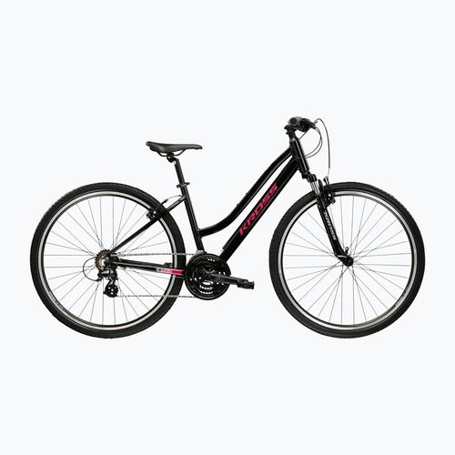 Moteriškas krosinis dviratis KROSS Evado 2.0 In black/pink