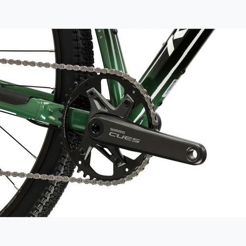 Gravel dviratis KROSS Esker FL black/green/gloss