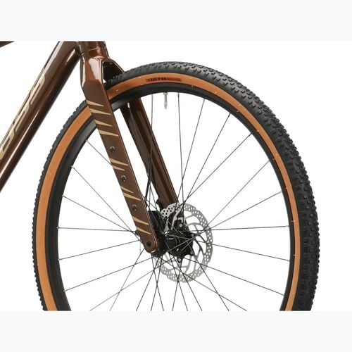 Gravel dviratis KROSS Esker 2.0 brown/beige/gloss