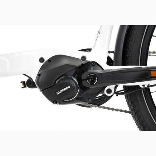 Elektrinis dviratis KROSS E-Cargo Space Platform el. white/black/gloss