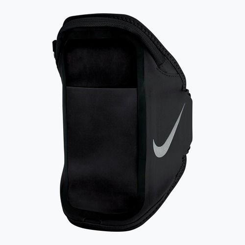 Telefono dirželis Nike Pocket Arm Band Plus black/black/silver