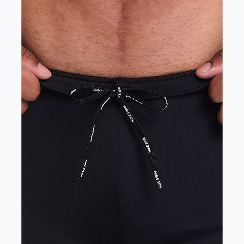 Vyriškos maudymosi glaudės Nike Logo Graphic Square Leg black
