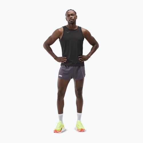 Vyriški bėgimo šortai HOKA Race Day Split squid ink