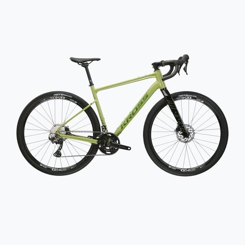 Gravel dviratis KROSS Esker 6.0 2024 khaki/green/gloss
