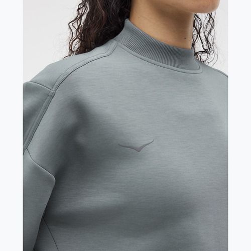 Moteriškas bėgimo džemperis HOKA Kaitoro Knit Crew slate blue