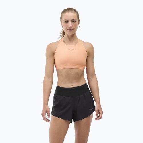 Treniruočių liemenėlė HOKA Hupana Sports RemovaleCup pale tangerine