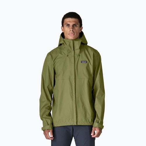 Vyriškas lietpaltis Patagonia Torrentshell 3L Rain caper green