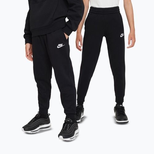 Vaikiškos kelnės Nike Sportswear Club Fleece black/white