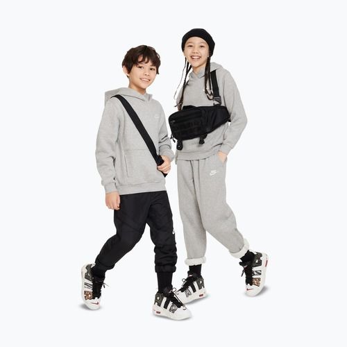 Vaikiškas džemperis Nike Sportswear Club Fleece dark grey heather/white