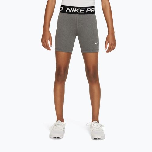 Vaikiški šortai Nike Pro Dri-Fit 5" carbon heather/white