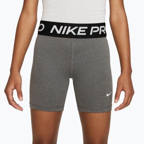 Vaikiški šortai Nike Pro Dri-Fit 5" carbon heather/white