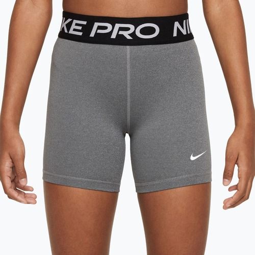 Vaikiškos šortai Nike Pro carbon heather/white