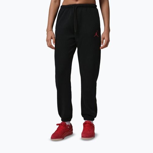 Moteriškos kelnės Jordan Fleece black/gym red
