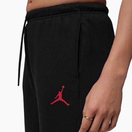 Moteriškos kelnės Jordan Fleece black/gym red