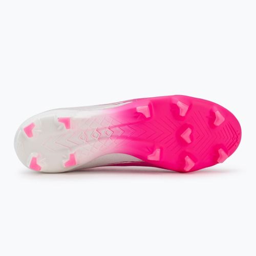 Futbolo batai New Balance Furon Pro V8 FG pink heat/sea salt/gold metallic