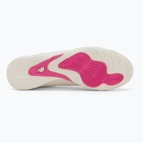 Futbolo batai New Balance Furon Pro V8 IN pink heat/sea salt/gold metallic