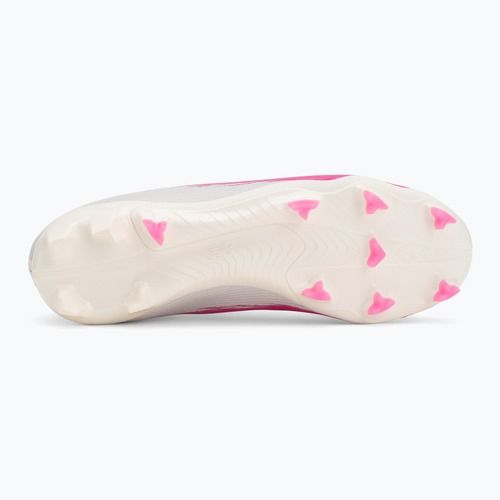 Futbolo batai New Balance Furon Team V8 FG pink heat/sea salt/gold metallic