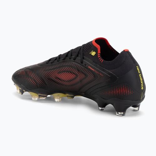 Futbolo batai New Balance Tekela Elite Low V5 FG black 100/punch yellow/fire cracker