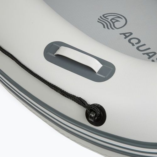 Pripučiamas valtis 4-osobowy AQUASTIC DS Hybrid pilkas