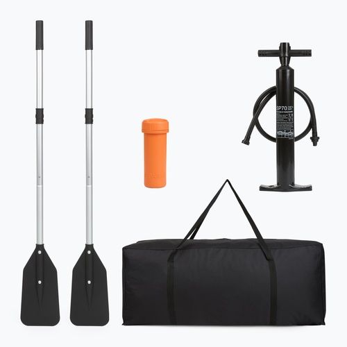 4 vietų pontonas AQUASTIC DS Hybrid pilkas