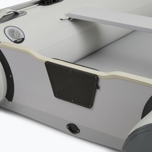 Pripučiamas valtis 4-osobowy AQUASTIC DS Hybrid pilkas