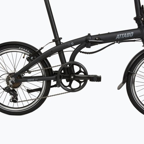 Sulankstomas miesto dviratis ATTABO Breve 2.0 black