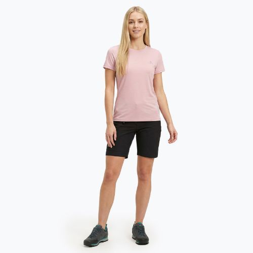 Moteriški žygio marškinėliai KADVA TrailCore breathable pink