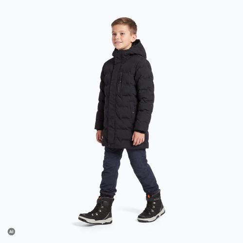 Vaikiška pūkinė striukė KADVA City Alpine JR juoda