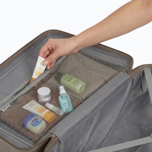 Didelė kelioninė lagamina KADVA Palero 95 l smėlio spalvos