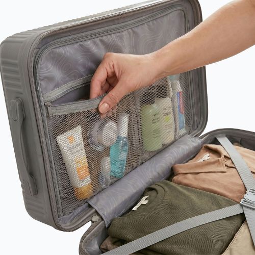 Didelė kelioninė lagamina KADVA Palero 95 l pilka