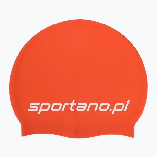 Plaukimo kepuraitė SPORTANO silicone orange