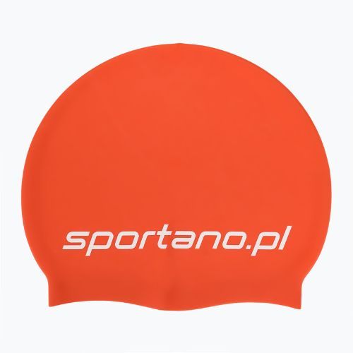 Plaukimo kepuraitė SPORTANO silicone orange