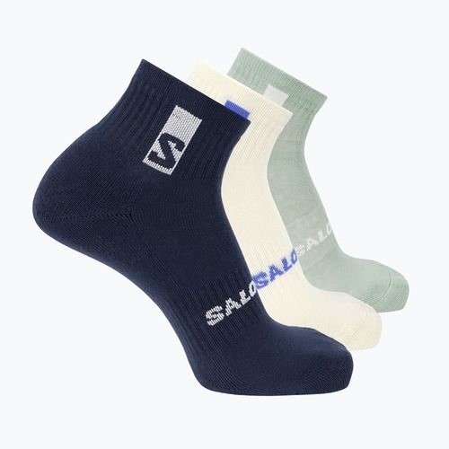 Kojinės Salomon Everyday Ankle 3 pairs spellbound/vanilla ice/ice flow