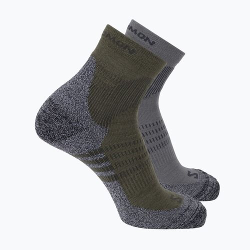 Kojinės Salomon X Ultra Access Quarter 2 pairs excalibur/olive night