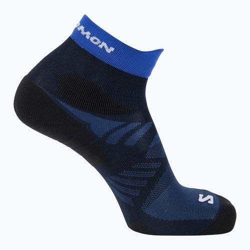 Kojinės Salomon Aero Ankle maritime blue/bluing/white