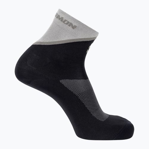 Kojinės Salomon Pulse Ankle black/gull gray/silver cloud