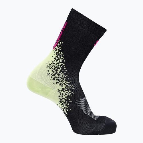 Kojinės Salomon Gravel Crew pink glo/butterfly
