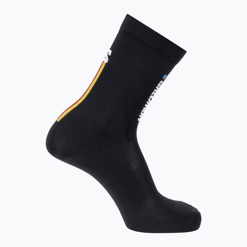 Kojinės Salomon Pulse Race Flag Crew black
