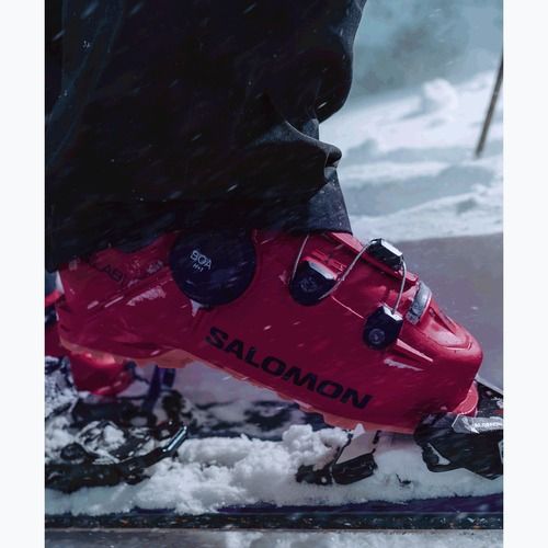 Vyriški slidinėjimo batai Salomon S/Lab Shift Alpha Boa 140 raspberry/black/pansy