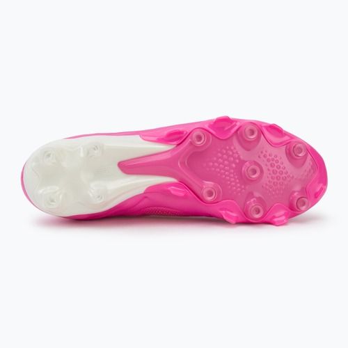 Futbolo batai New Balance Tekela Pro Low V5 FG pink heat/metallic gold/pink satin