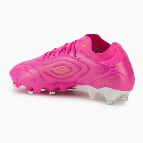 Futbolo batai New Balance Tekela Pro Low V5 FG pink heat/metallic gold/pink satin