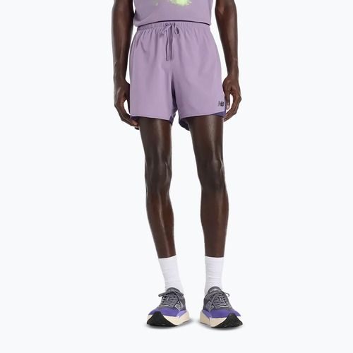 Vyriški bėgimo šortai New Balance Run Essentials 5" candied violet