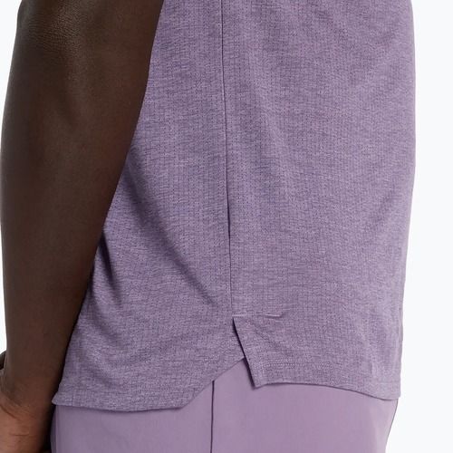 Vyriški marškinėliai New Balance Athletics Run candied violet heather