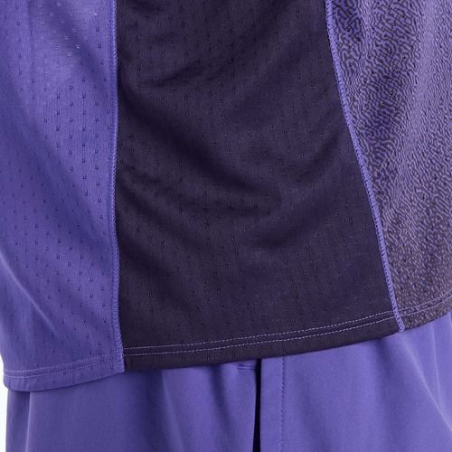 Vyriški bėgimo marškinėliai New Balance Viz-Tech Singlet electric purple