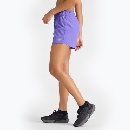 Moteriški bėgimo šortai New Balance RC 5" electric purple