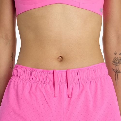 Moteriški šortai New Balance RC Seamless 3" pink heat