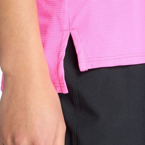 Moteriški bėgimo marškinėliai New Balance Sport Essentials Tank pink heat