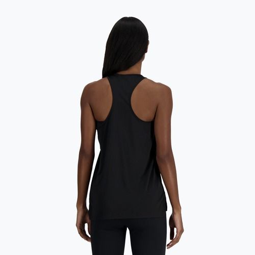 Moteriški bėgimo marškinėliai New Balance Sport Essentials Tank black/white