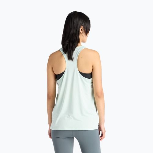 Moteriški bėgimo marškinėliai New Balance Sport Essentials Tank cosmic jade